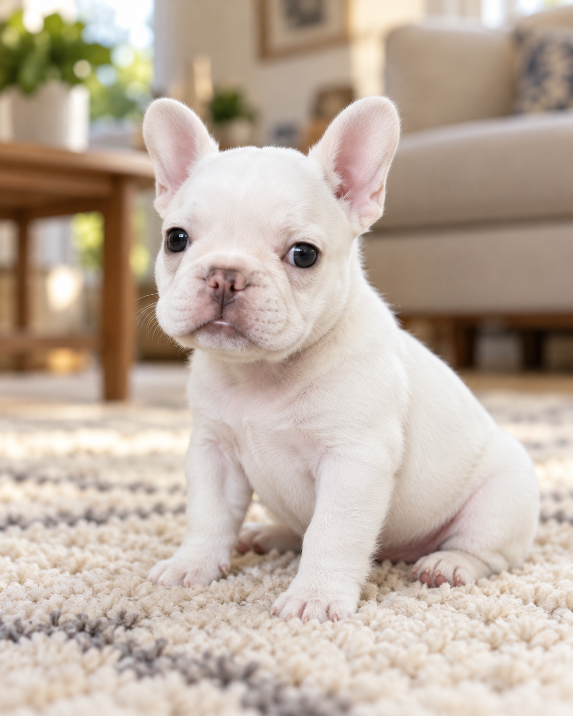 Bella, Cream female French Bulldog puppy
