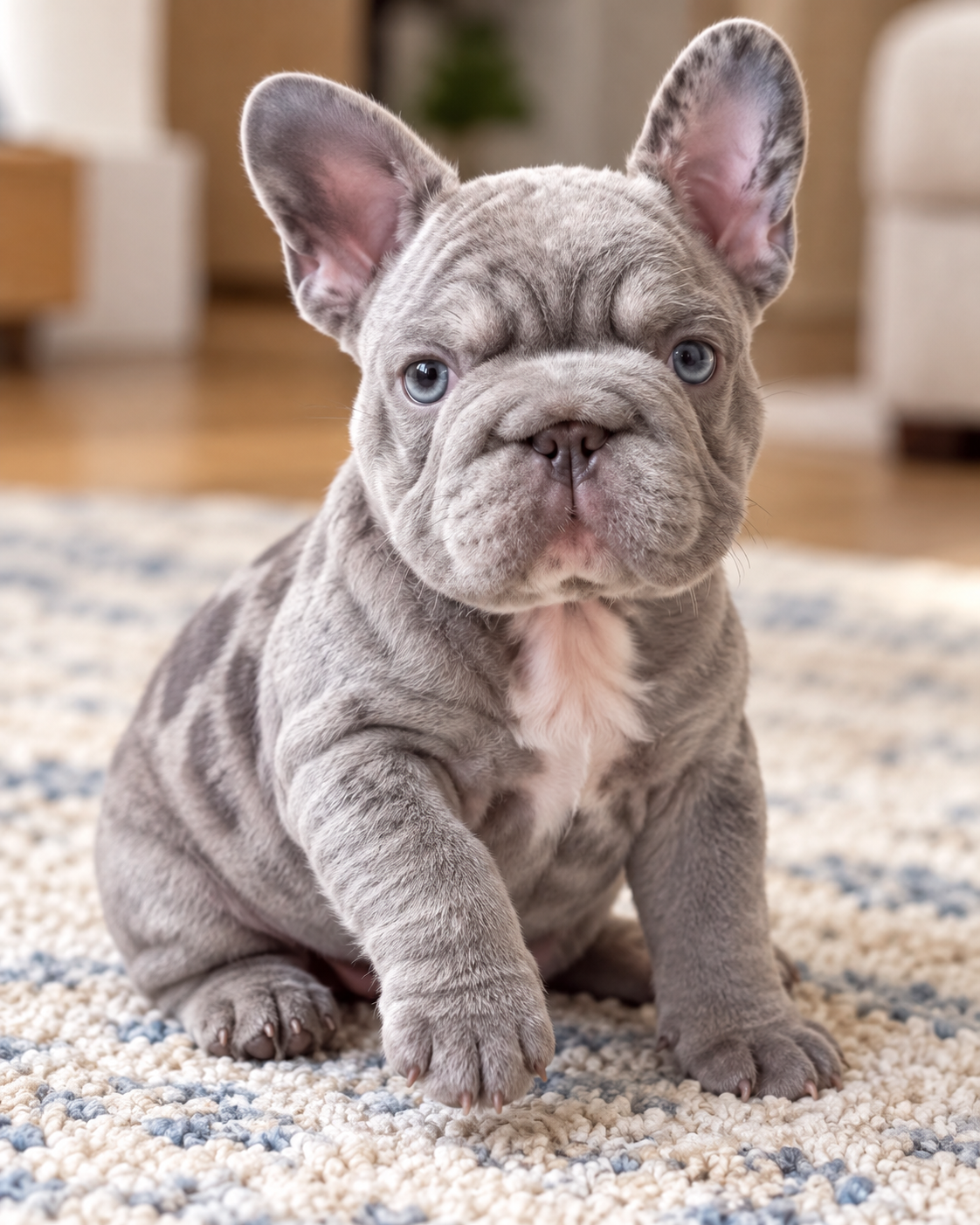 Oscar, Blue Fawn male French Bulldog puppy