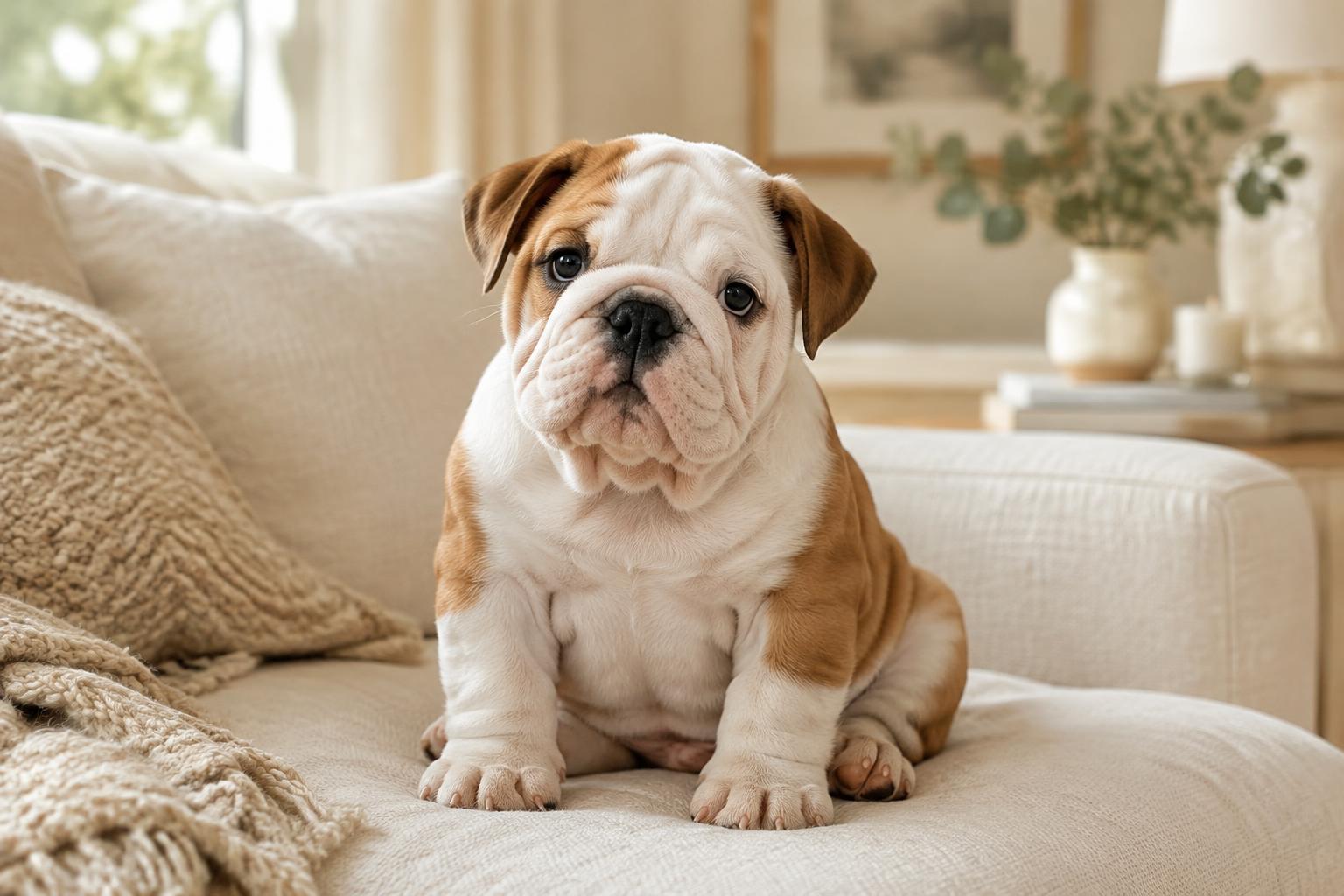 French and English Bulldog