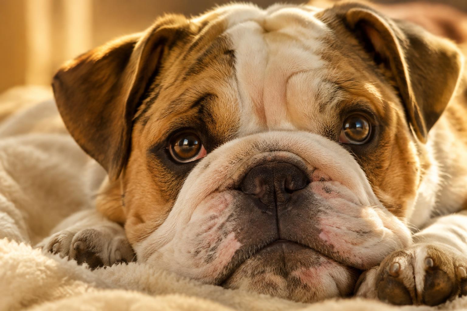 French and English Bulldog
