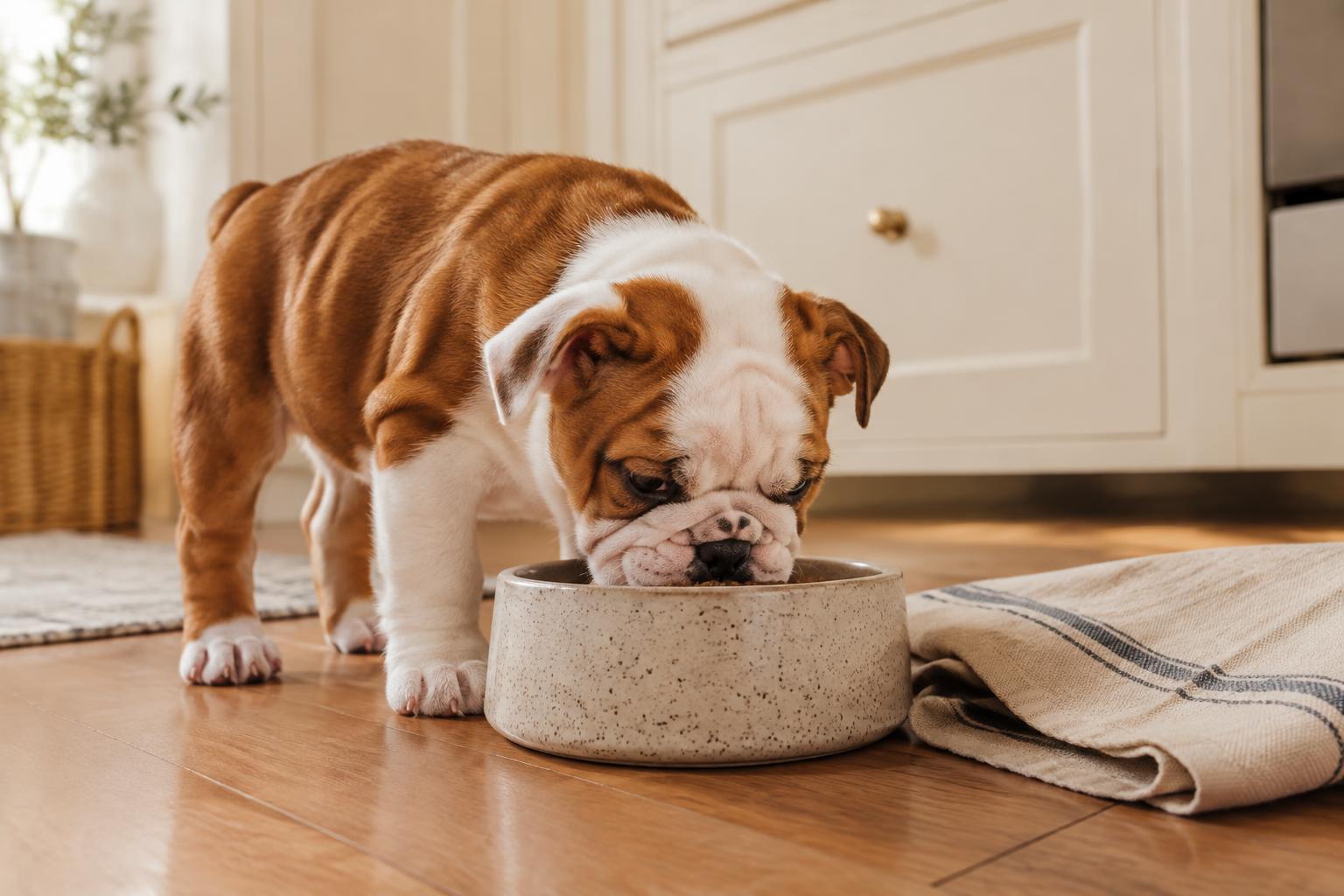 French and English Bulldog