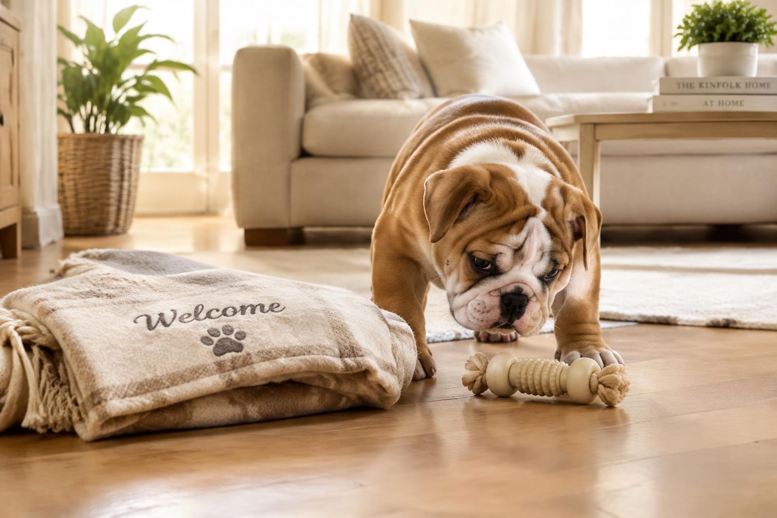 French and English Bulldog