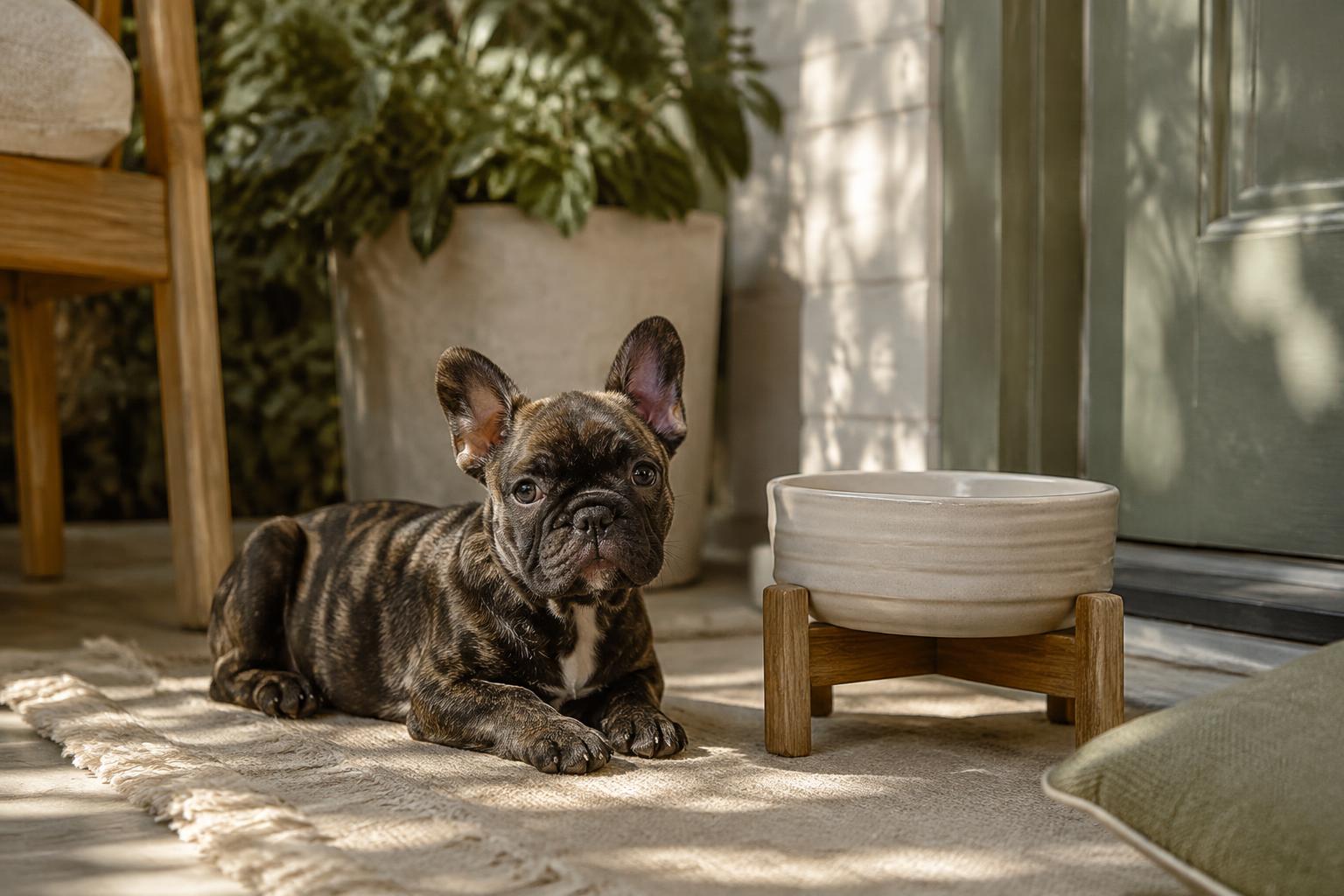 French and English Bulldog