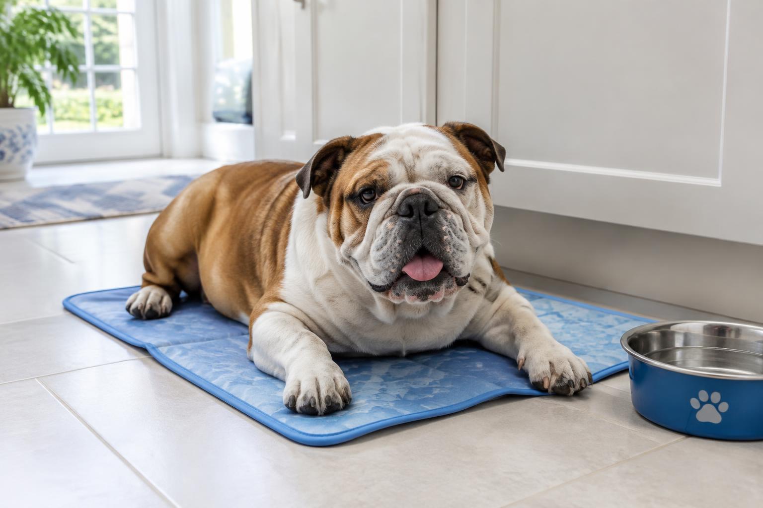 French and English Bulldog