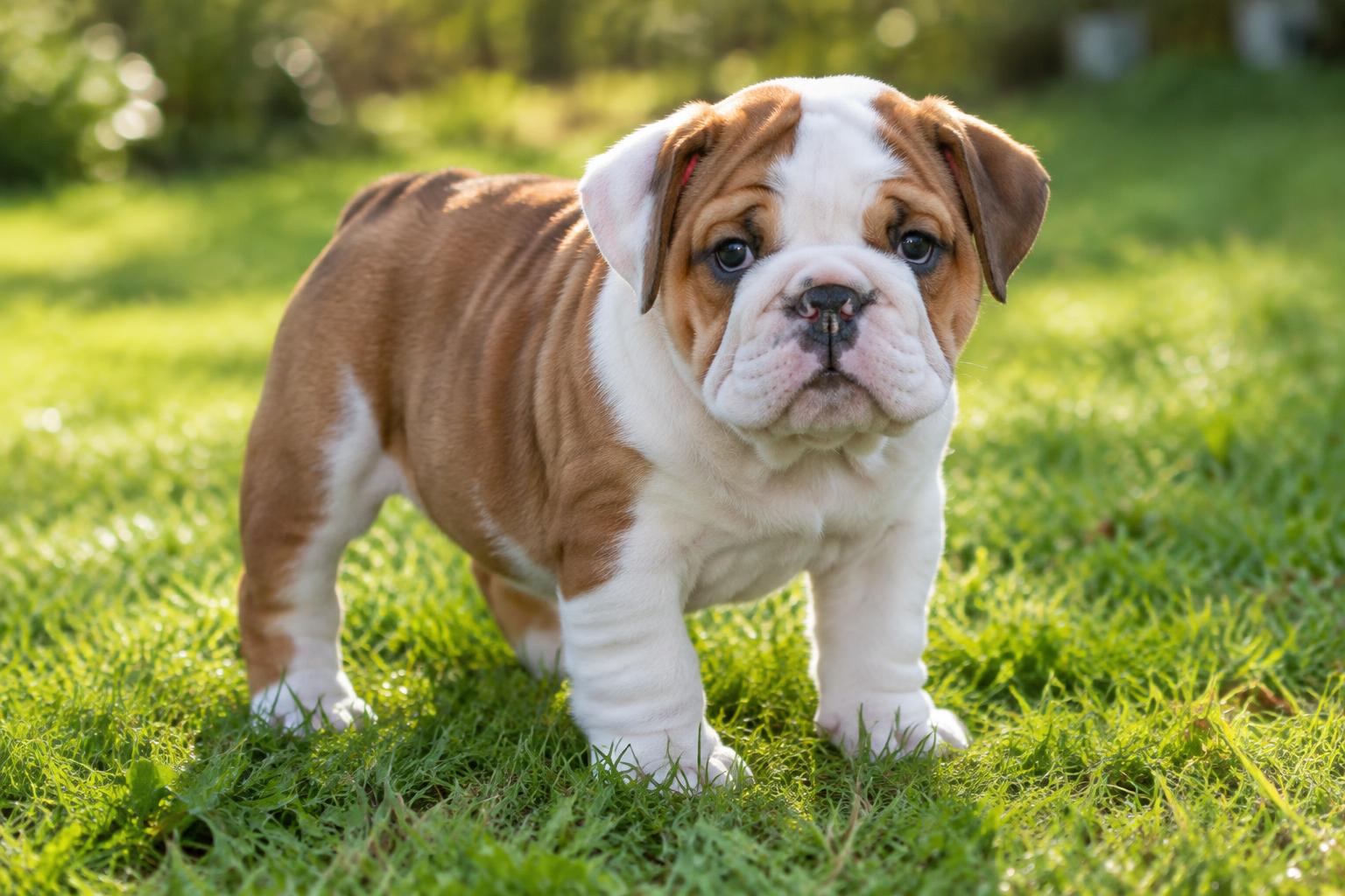 French and English Bulldog