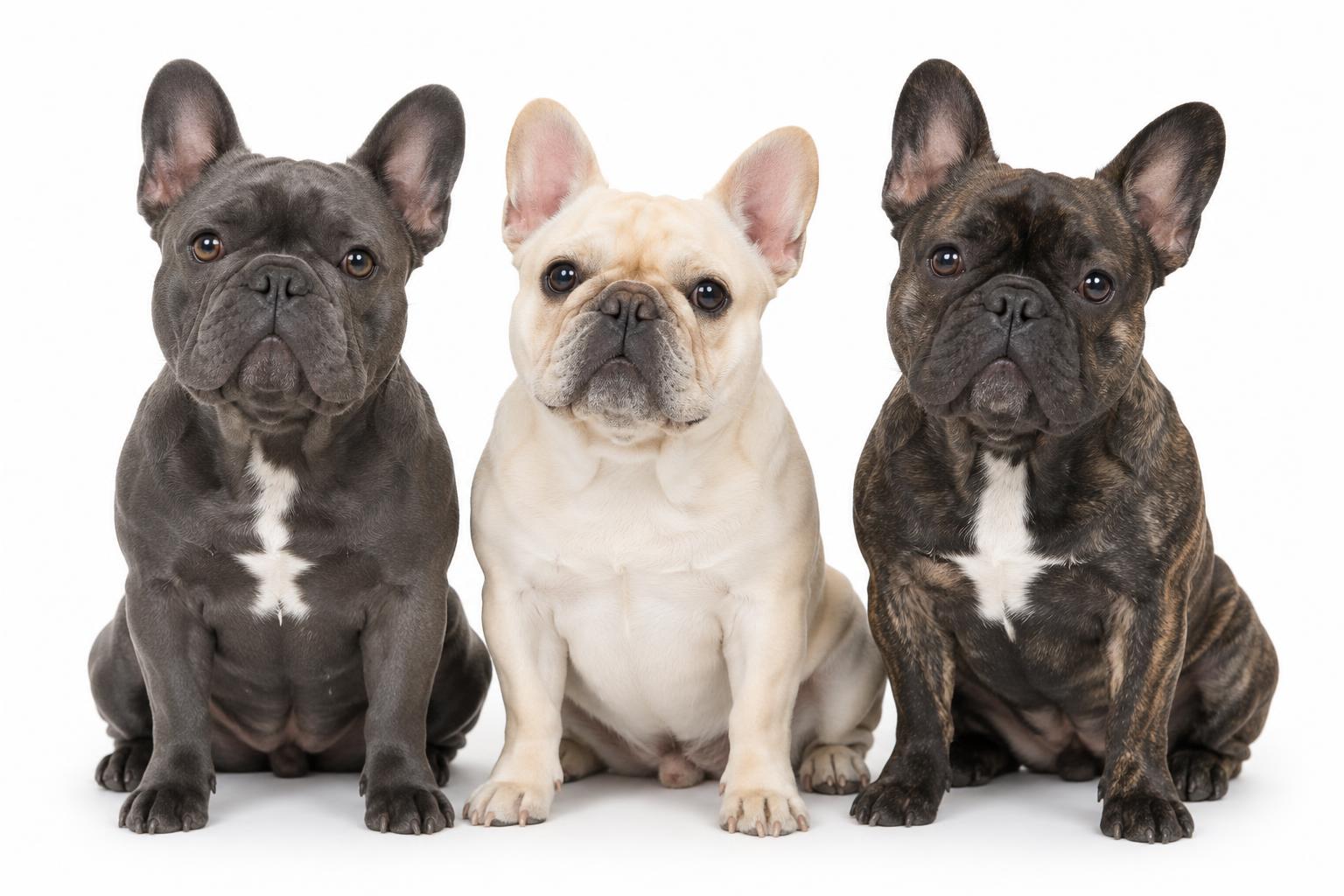 French and English Bulldog